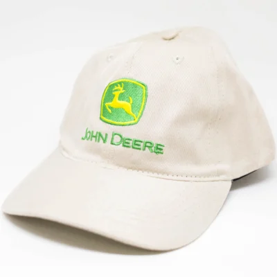 BONE DAD HAT BASICO JOHN DEERE - LOGO - KHAKI