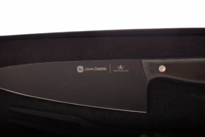 KIT CHURRASCO GARFO E FACA JOHN DEERE BLACK - - Imagem 2