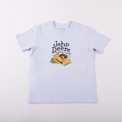 CAMISETA INF. TRATOR ESTEIRA AZUL