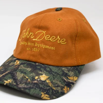 BONE DAD HAT PREMIUM JOHN DEERE - LACO - KHAK