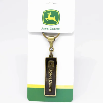 CHAV. DE METAL JD- LOGO - OURO V. VINTAGE