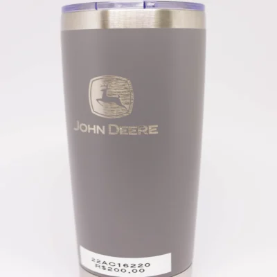 COPO TERMICO JD. INOX 600 ML KING- CINZA CHUM